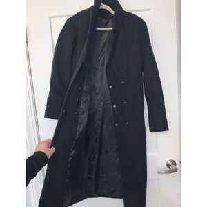 Pretty little thing black pea coat